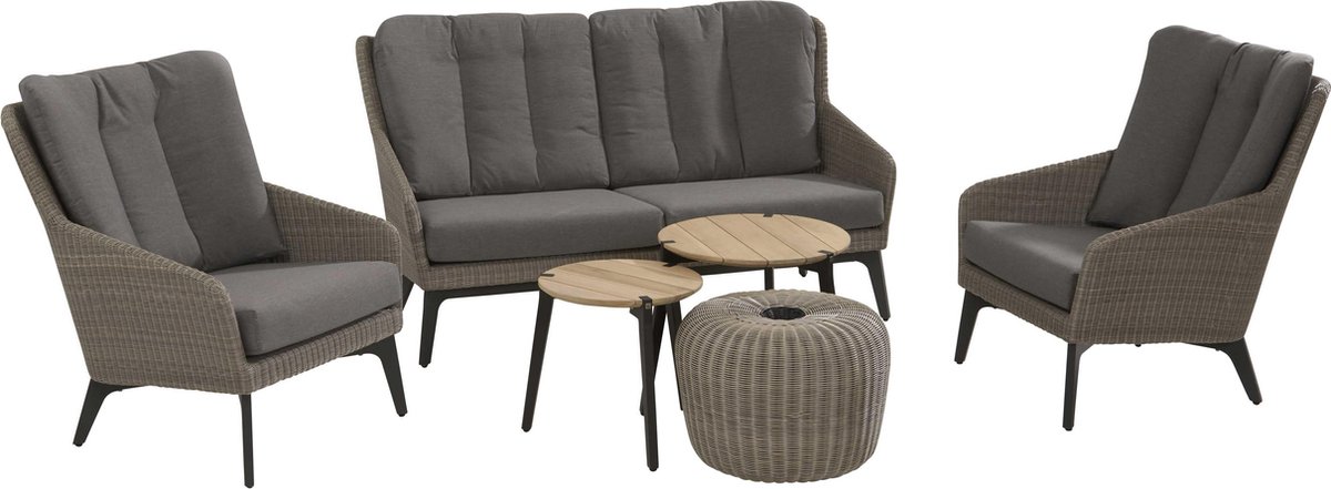4 Seasons Outdoor Luxor 2,5-zits loungebank