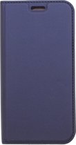 Dux Ducis - iPhone Xs Max Hoesje - Book Case Business Donker Blauw