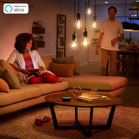 Filament Lamp - White - G93/E27 - losse lamp - Bluetooth