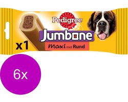 Pedigree Jumbone Maxi - Hondensnacks - 6 x Calcium