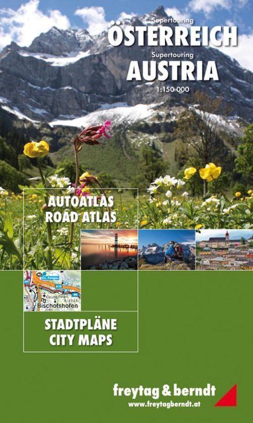 FB Oostenrijk Super Touring Wegenatlas - cover
