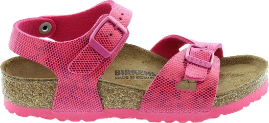 Rio Flower - Slippers - Kinderen - wit - Maat 29 - Birkenstock