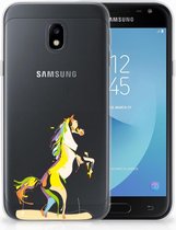 Geschikt voor Samsung Galaxy J3 2017 TPU Siliconen Hoesje Horse Color