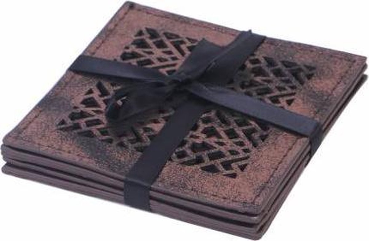 MAR10 Onderzetter Placemat Rambert Melangeic Koper 10cm
