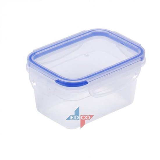 zegevierend schijf wang Voedsel bewaardoos 1 liter plastic ( set van 2 stuks ) | bol.com