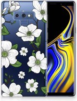 Geschikt voor Samsung Galaxy Note 9 TPU Hoesje Design Dogwood Flowers