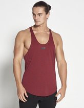 Fitness Stringer Slub Rood - Pursue Fitness