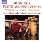 Marc Grauwel & Marie-Josée Simard - Music For Flute And Percussion (CD)