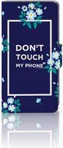Sony Xperia X Compact Bookcase Flowers Blue DTMP