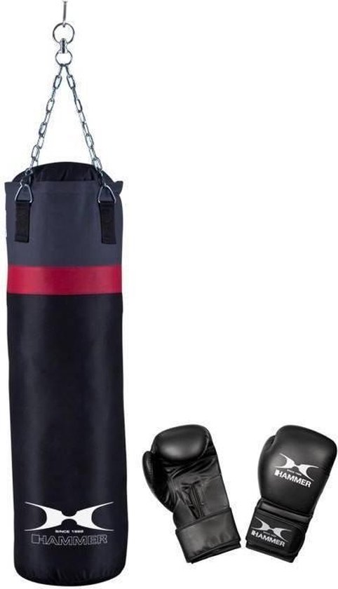 Hammer Boxing Boksset COBRA - Bokszak 100 cm Nylon 10oz PU | bol.com