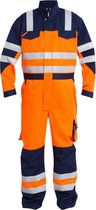 FE Engel Overall EN 20471 4501-775 - Oranje/Marine 1006 - XS