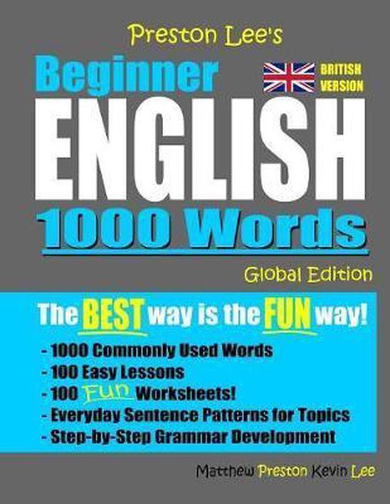 Preston Lee's English Global Edition (British Version)- Pres ... - cover