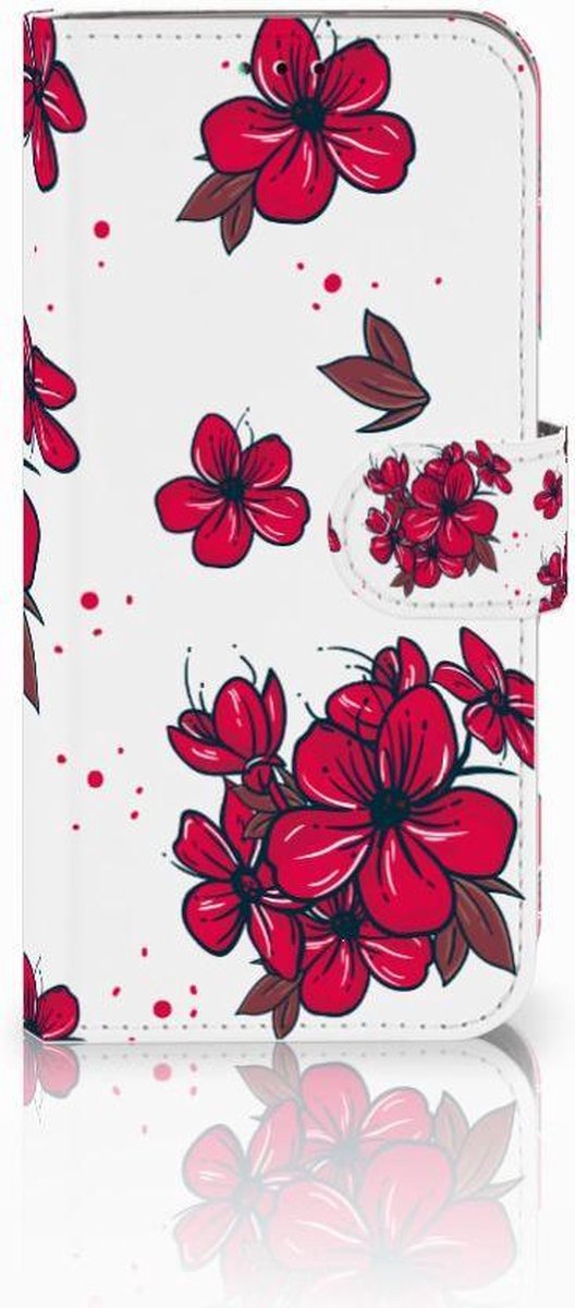 Samsung Galaxy A40 Hoesje Blossom Red