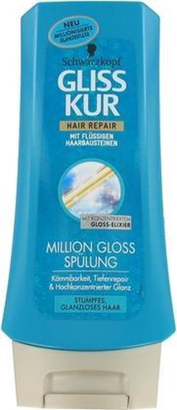 Gliss-Kur Conditioner – Million Gloss 6 stuks Voordeelverpakking | bol.com