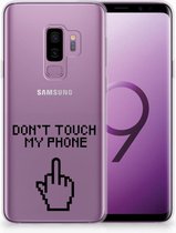 Geschikt voor Samsung Galaxy S9 Plus Uniek TPU Hoesje Finger DTMP
