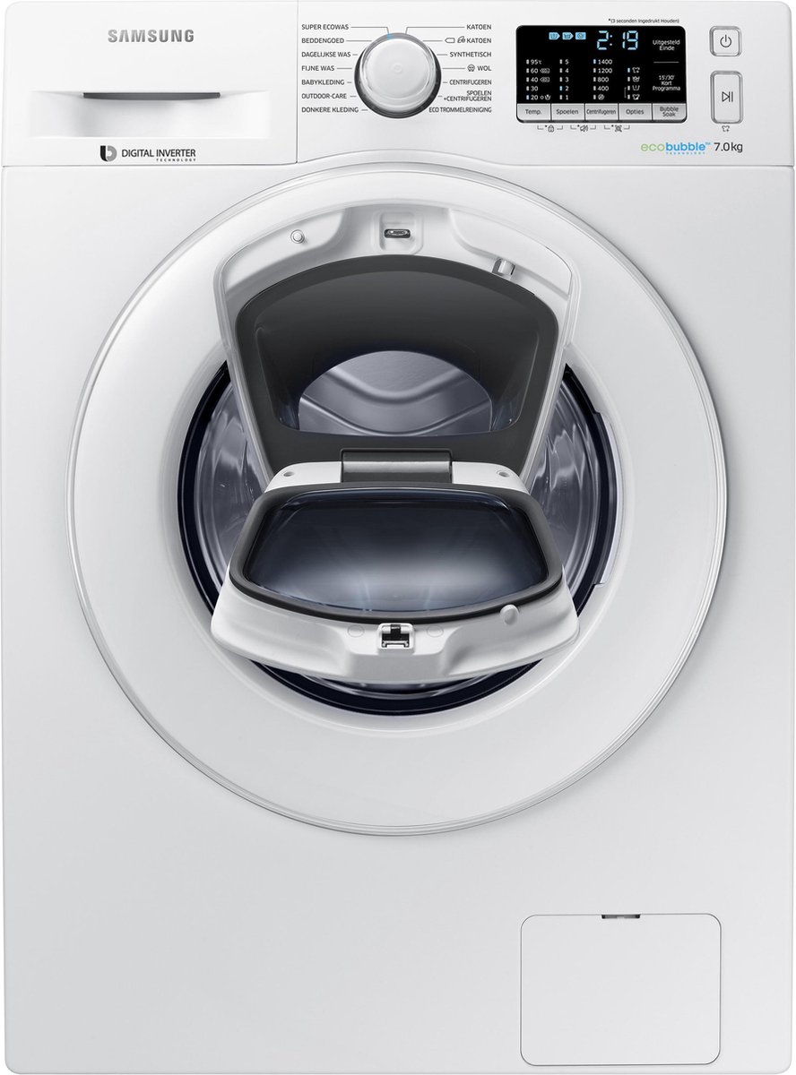 Samsung WW71K5400WW - Eco Bubble - Wasmachine - NL/FR |