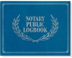 Notary Public Logbook