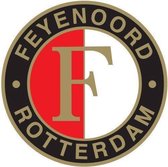 Feyenoord Stickervel muur 60 x 60 cm
