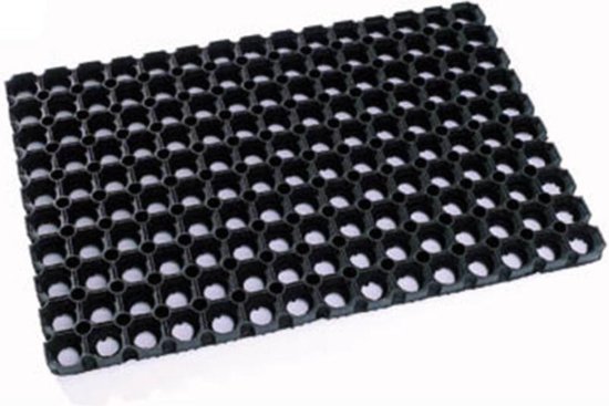 Broederschap manipuleren Voorganger Ringmat Domino Rubber - 40 x 60 x 2,3 cm | bol.com