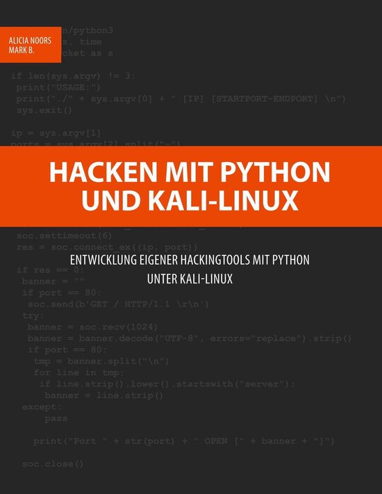 Hacken mit Python und Kali-Linux - cover