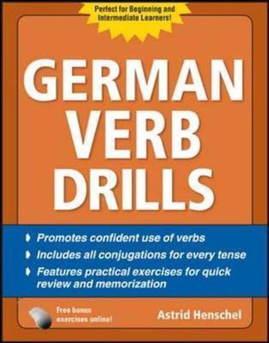 German Verb Drills - cover