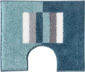 Casilin Elba - Antislip WC mat- Toilet mat met uitsparing - Ocean Blauw- 60x50cm