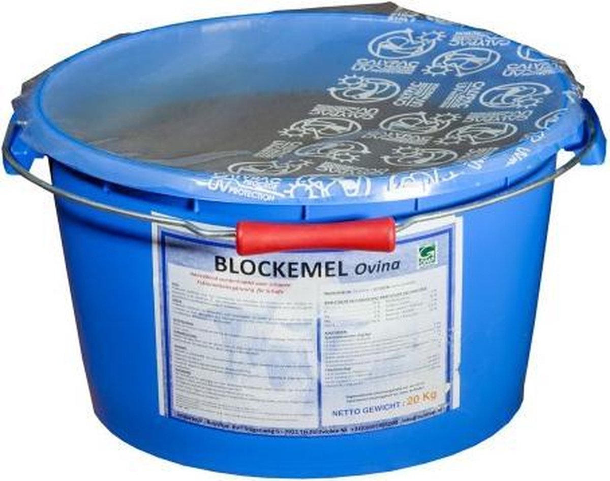 Blockemel Blauw Ovina Mineraalemmer 20 kg