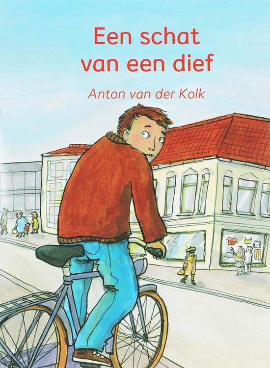 Cover van het boek 'Een schat van een dief' van Anton van der Kolk