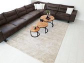 Flycarpets Minori Gemeleerd Vloerkleed - 80x150cm - Beige