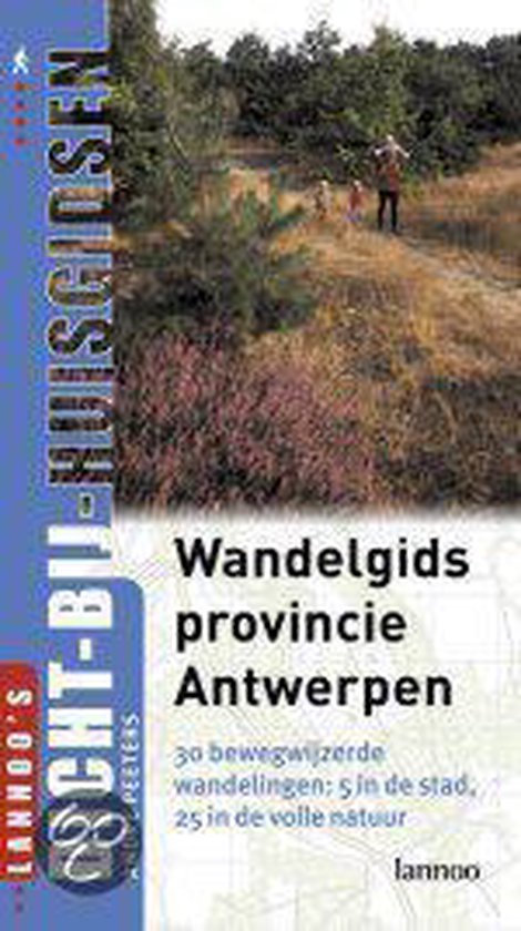 Cover van het boek 'Wandelgids provincie antwerpen' van André Peeters