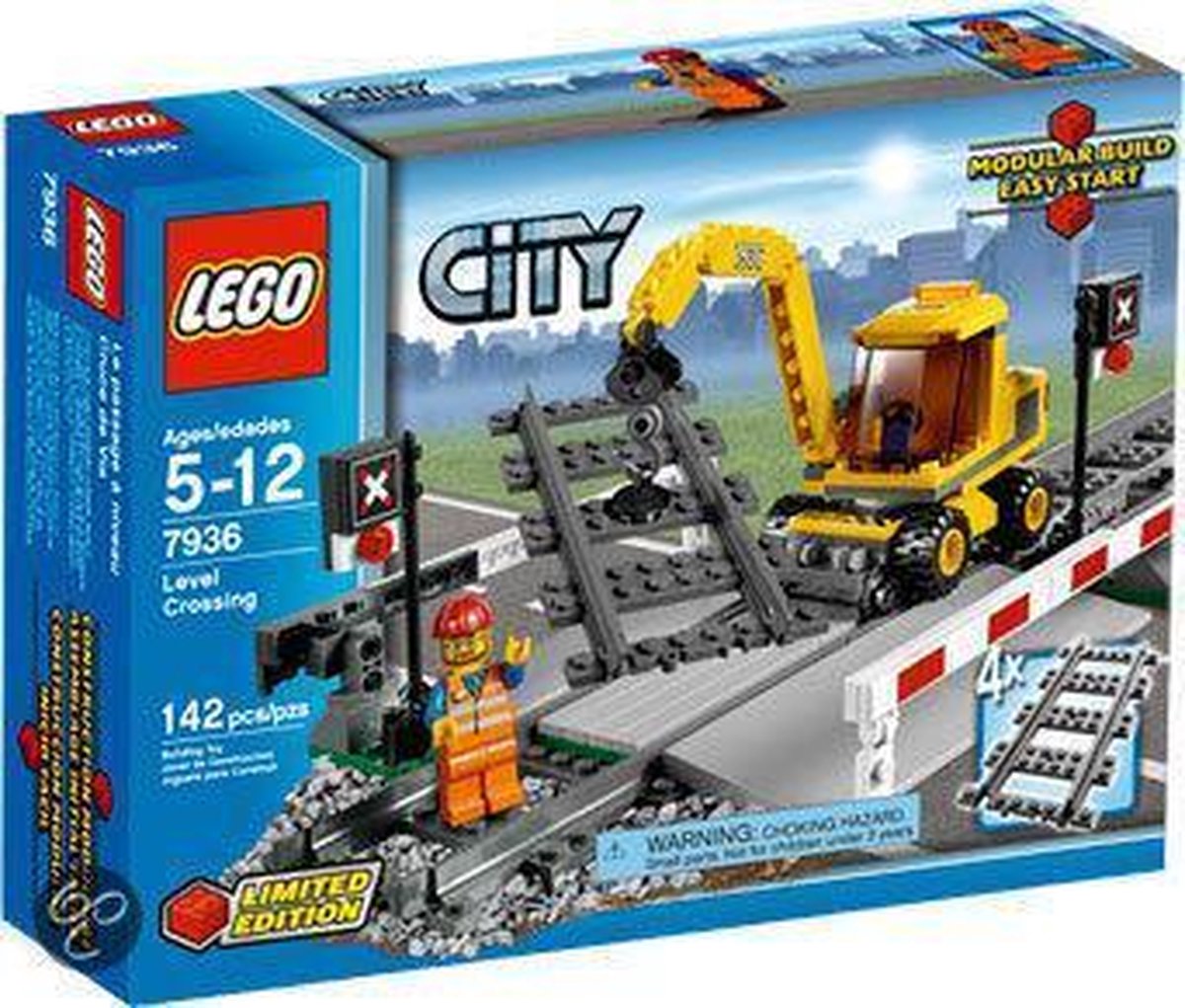 LEGO City Overweg - 7936 | bol.com