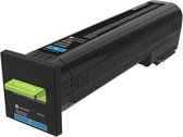 Lexmark 82K2UCE Cartridge Cyaan toners & lasercartridge