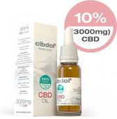 Cibdol 10% CBD Olie 3000mg (30ml)