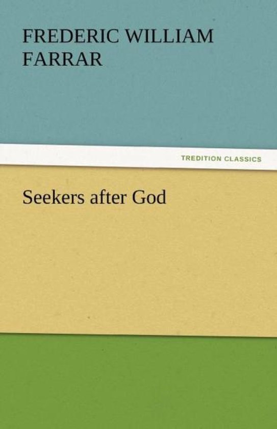Seekers After God - cover