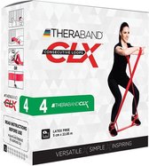 TheraBand - CLX 22m Dispenser - medium rood