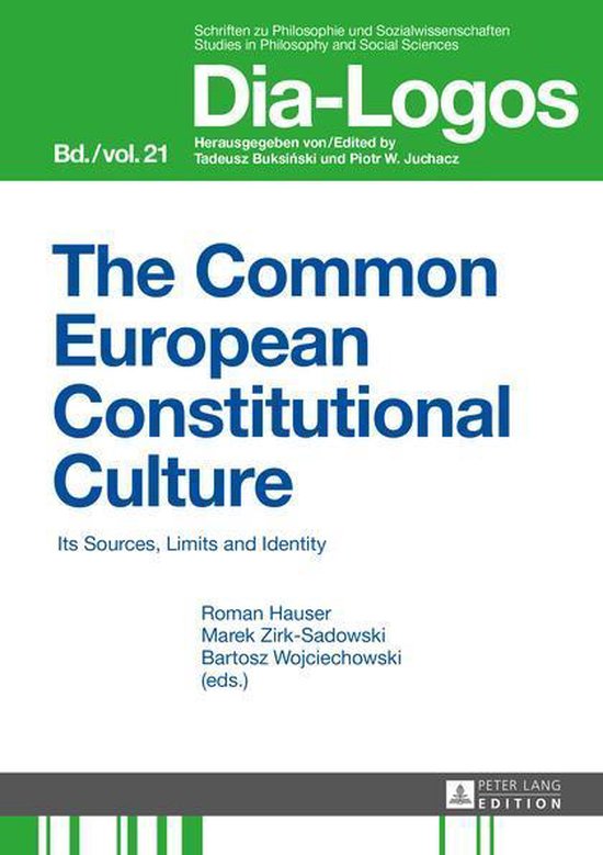 DIA-LOGOS 21 - The Common European Constitutional Culture - cover