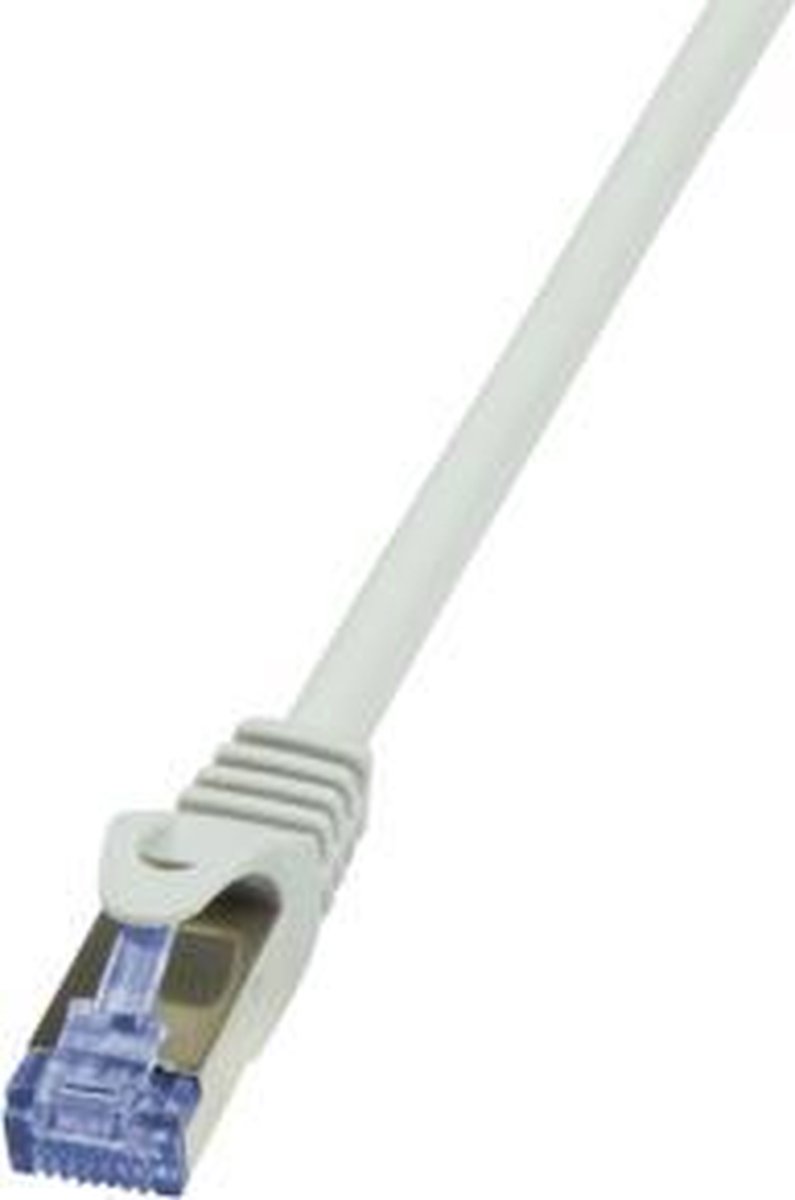 LogiLink CQ3122S netwerkkabel 30 m Cat6a S/FTP (S-STP) Grijs