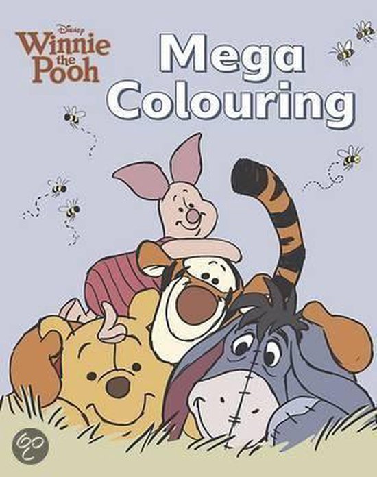 Disney Winnie the Pooh Mega Colouring Book | 9781781865965 | Boeken ...