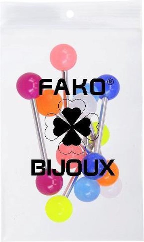 Fako Bijoux® - Tongpiercing - 
