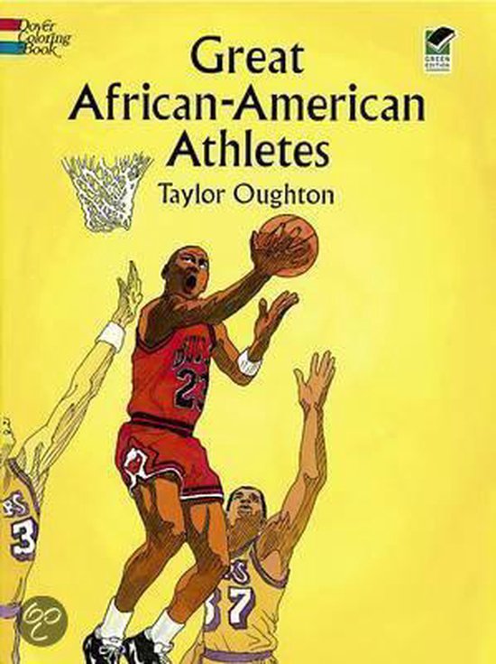 Great African-American Athletes Coloring Book, Taylor Oughton