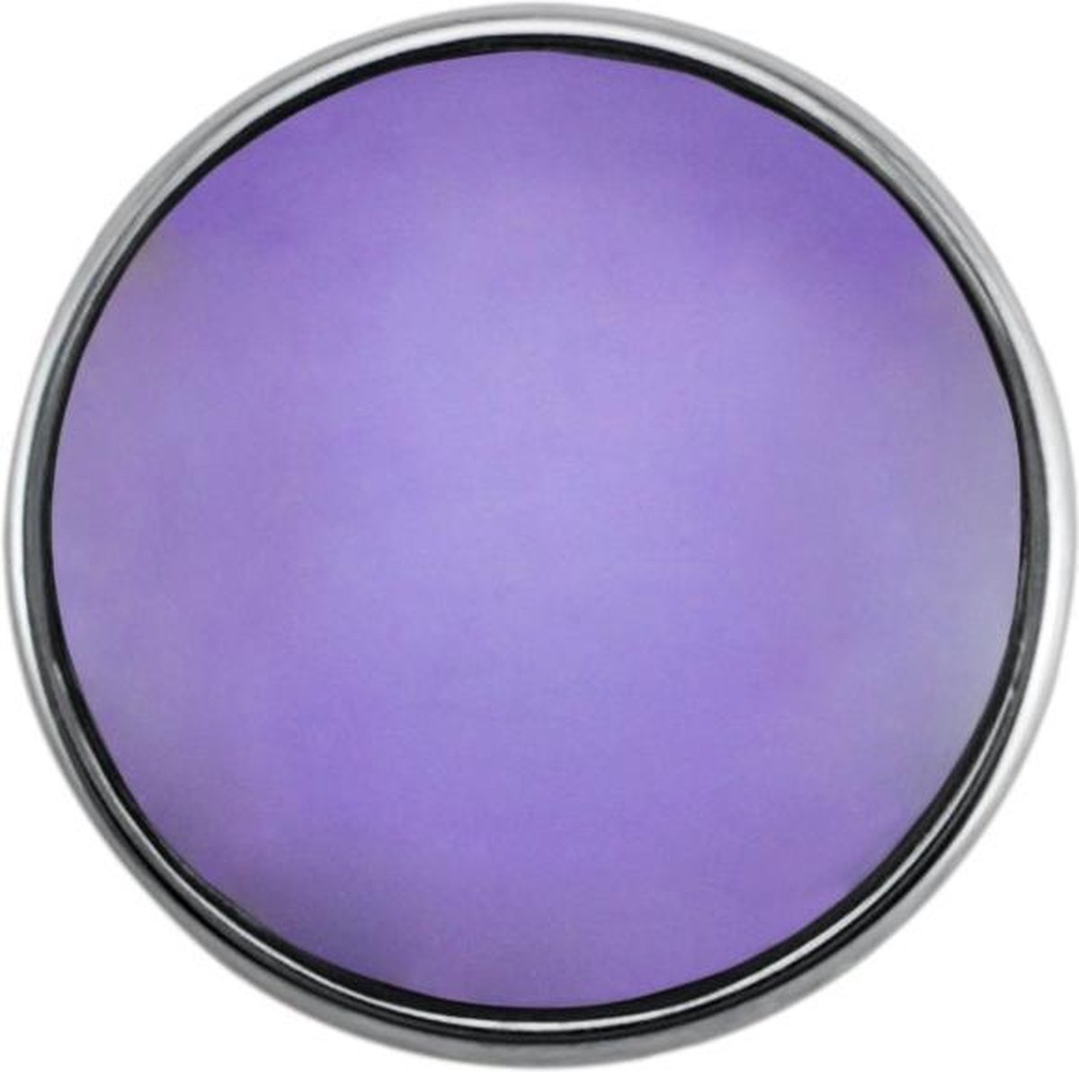 Quiges - Drukknoop 18mm Glas Lila Paars - EBCM034