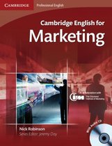 Cambridge English for Marketing student's book + audio-cd's