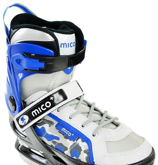 MADIVO Duo Set 2-in-1 inliner/schaatsen, verstelbaar, voor kinderen en jongeren, inline skates voor dames en heren, om te bouwen tot schaatsen, maten: 34-37, 38-41 (zwart, M (34-37