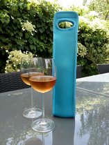 Wijnkoeler - Exclusief Blauw - isolerend - water - Champagne - koeler
