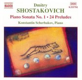 Konstantin Scherbakov - Piano Sonata Nr.1 / 24 Preludes (CD)