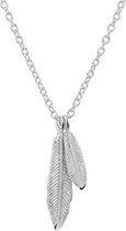 Selected Jewels Feather Ketting 1325036 (Verstelbaar: 41-45 cm)