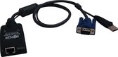 Tripp Lite B055-001-USB-V2 toetsenbord-video-muis (kvm) kabel Zwart