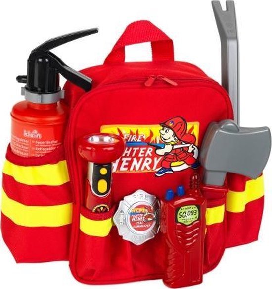 Brandweerman Rugzak met Inhoud - Speelgoed Set - Imaginarium | bol.com