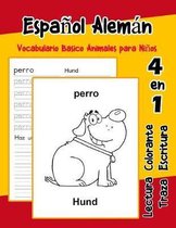Espa ol Alem n Vocabulario Basico Animales para Ni os