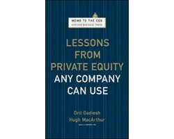 Omslag van Lessons from Private Equity Any Company Can Use